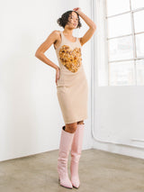 1980s Patrick Kelly Button Mini Dress Dress arcadeshops.com