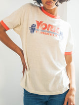 York Barbell Ringer Tee T-shirt arcadeshops.com