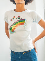PG Rainbow Iron On Tee T-shirt arcadeshops.com