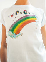 PG Rainbow Iron On Tee T-shirt arcadeshops.com