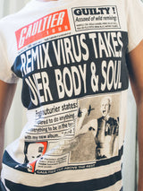 Jean Paul Gaultier Newsprint Tour Tee T-Shirt arcadeshops.com