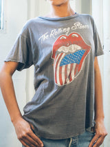 Rolling Stones 1981 Distressed Tee T-Shirt arcadeshops.com