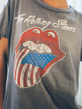 Rolling Stones 1981 Distressed Tee T-Shirt arcadeshops.com