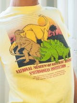 1986 Smithsonian Plant Eating Dinosaurs Tee T-Shirt arcadeshops.com