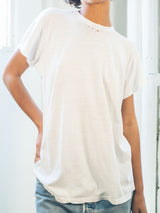 Blank White Tee T-Shirt arcadeshops.com