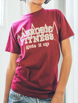 1980s Aerobic Fitness Tee T-Shirt arcadeshops.com