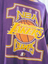 1987 Lakers Tee T-Shirt arcadeshops.com