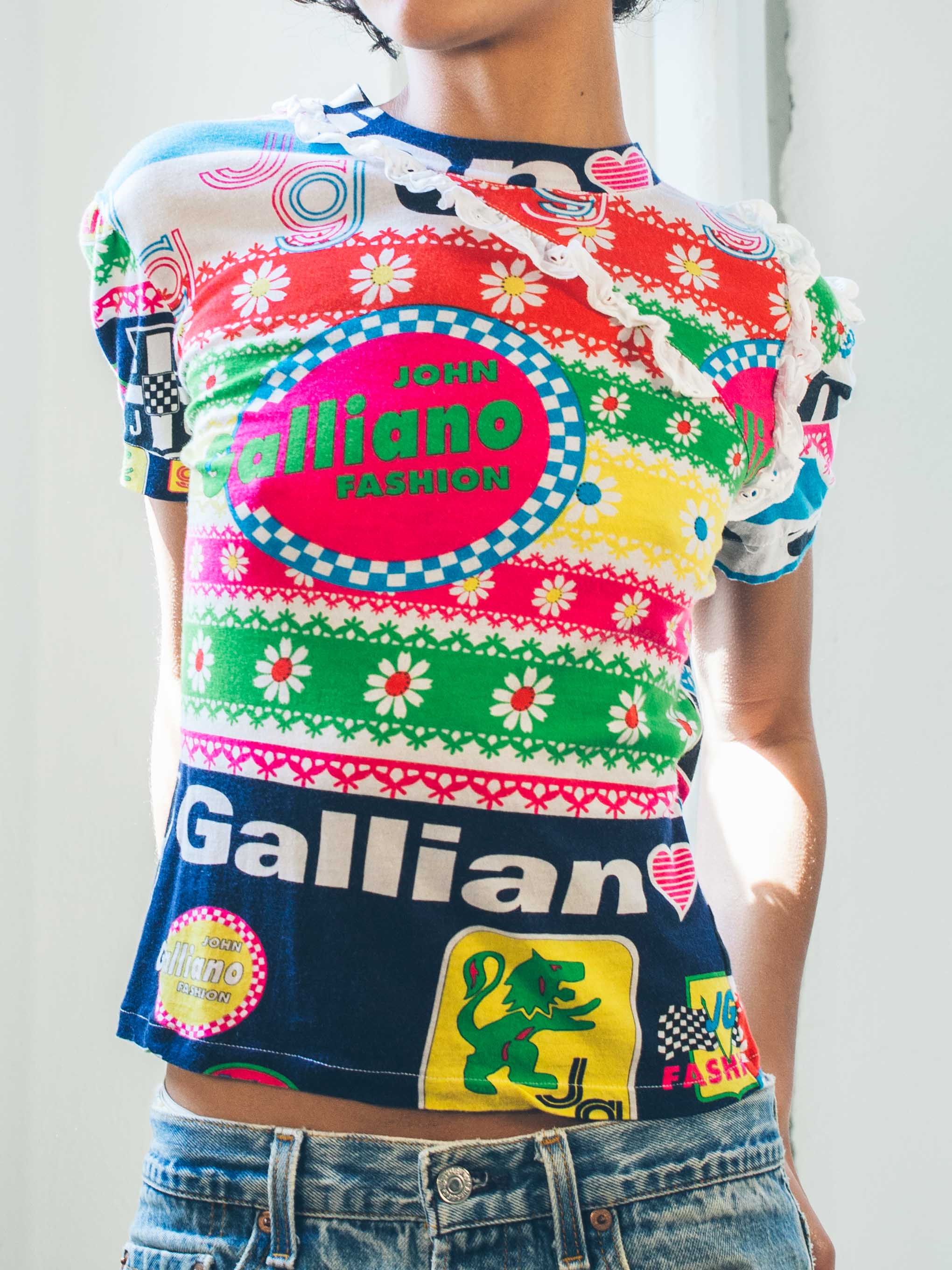 2002 John Galliano Raceway Tee