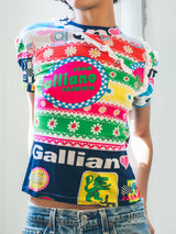 2002 John Galliano Raceway Tee T-shirt arcadeshops.com