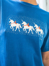 Christmas Unicorns Tee T-shirt arcadeshops.com