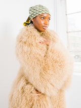 Christian Dior Chartreuse Oblique Logo Printed Scarf Accessory arcadeshops.com