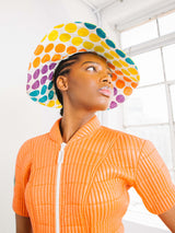 1960s Polka Dot Sun Hat Accessory arcadeshops.com