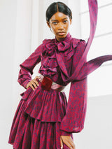 Prada Multicolor Fur and Patchwork Belt Accessory arcadeshops.com