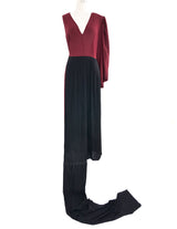 Givenchy Asymmetrical Colorblock Dress Dress arcadeshops.com
