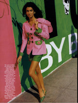 Gemma Kahng Embellished Pink Linen Jacket Jacket arcadeshops.com