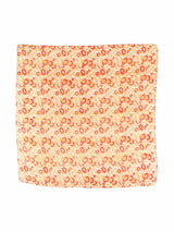Indian Block Printed Silk Scarf Accessory arcadeshops.com
