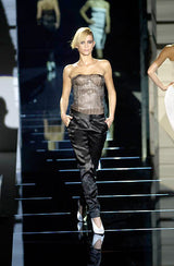 2001 Gucci Waxed Lacing Bustier Top arcadeshops.com