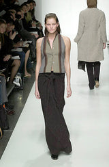 2001 Yeohlee Striped Knit Sleeveless Blouse Top arcadeshops.com