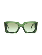Chanel Emerald Square Frame Sunglasses Accessory arcadeshops.com