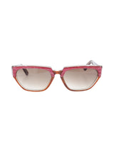 Michele Lamy Nana Red Skinny Cateye Sunglasses Accessory arcadeshops.com