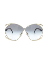 Christian Dior Goldtone Butterfly Sunglasses Accessory arcadeshops.com