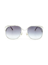 Silver Wireframe Dolly Butterfly Sunglasses Accessory arcadeshops.com