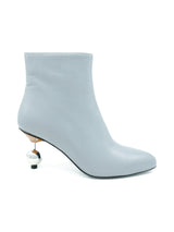 Marni Chrome Heeled Booties, 36 Accessory arcadeshops.com