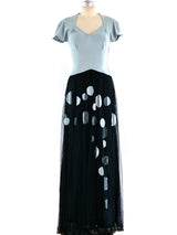1940's Polka Dot Evening Dress Dress arcadeshops.com