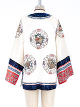 Embroidered Silk Chinese Jacket Jacket arcadeshops.com