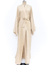 Raw Silk Dragon Embroidered Robe Jacket arcadeshops.com