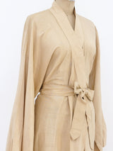 Raw Silk Dragon Embroidered Robe Jacket arcadeshops.com