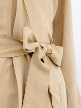 Raw Silk Dragon Embroidered Robe Jacket arcadeshops.com