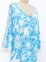 Lilly Pulitzer Celestial Printed Caftan Dress arcadeshops.com