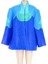 Iridescent Quilted Thai Silk Jacket Jacket arcadeshops.com