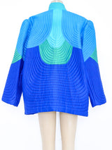 Iridescent Quilted Thai Silk Jacket Jacket arcadeshops.com