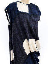 Gianni Versace Printed Silk Asymmetrical Dress Dress arcadeshops.com