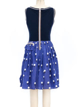Prada Polka Dot Utility Dress Dress arcadeshops.com