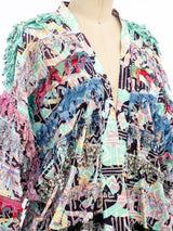 Paula Sweet Pastel Fringe Jacket Jacket arcadeshops.com