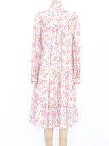 Laura Ashley Floral Flannel Shirt Dress Dress arcadeshops.com