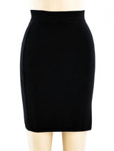 Alaia Knit Mini Skirt Skirt arcadeshops.com