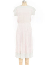 Albert Nipon Polka Dot Printed Dress Dress arcadeshops.com