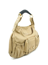 Yves Saint Laurent Beige Leather Mombasa Bag Accessory arcadeshops.com