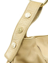 Yves Saint Laurent Beige Leather Mombasa Bag Accessory arcadeshops.com