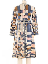 Bessi Printed Velvet Dress Dress arcadeshops.com