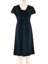 1960's Courreges Black Shift Dress Dress arcadeshops.com