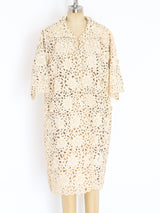 Ivory Lace Duster Jacket arcadeshops.com