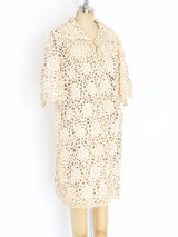 Ivory Lace Duster Jacket arcadeshops.com