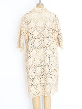 Ivory Lace Duster Jacket arcadeshops.com
