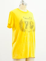 Class of 1979 Yellow Graphic Tee T-shirt arcadeshops.com