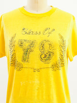 Class of 1979 Yellow Graphic Tee T-shirt arcadeshops.com